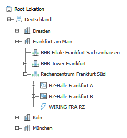 Location hierarchy in i-doit